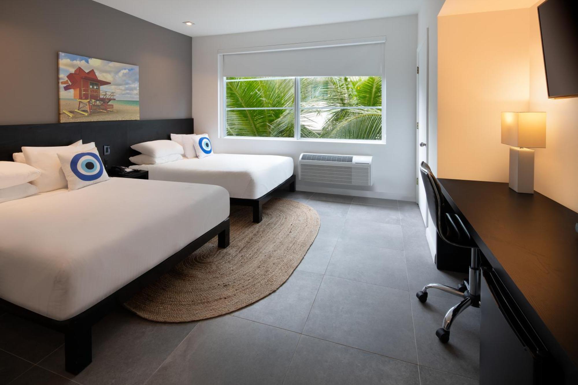 Double Room Two Double Beds Non-Smoking