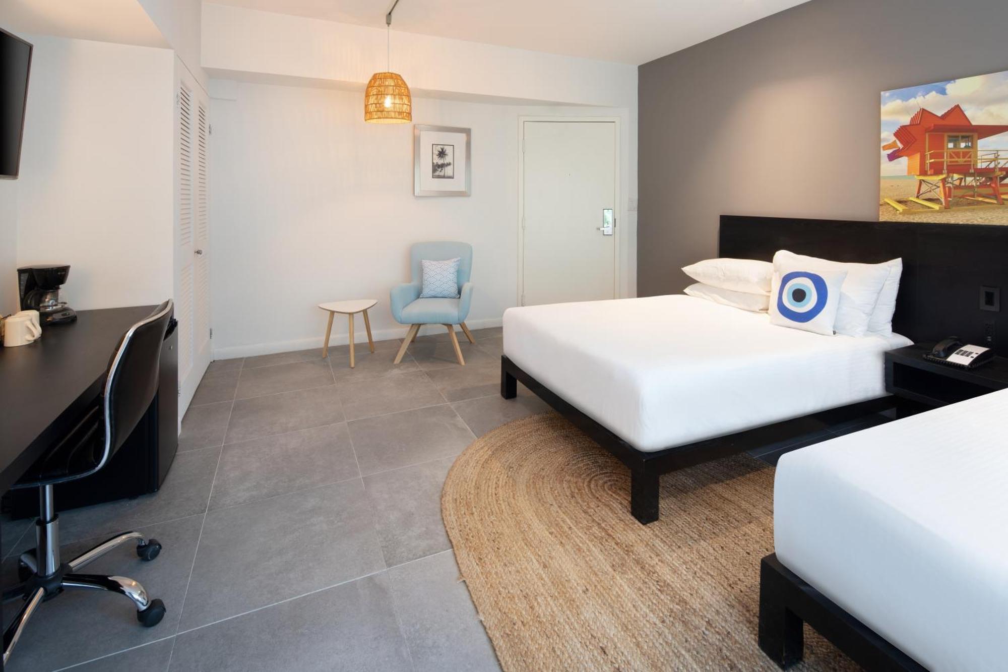 Double Room Two Double Beds Non-Smoking