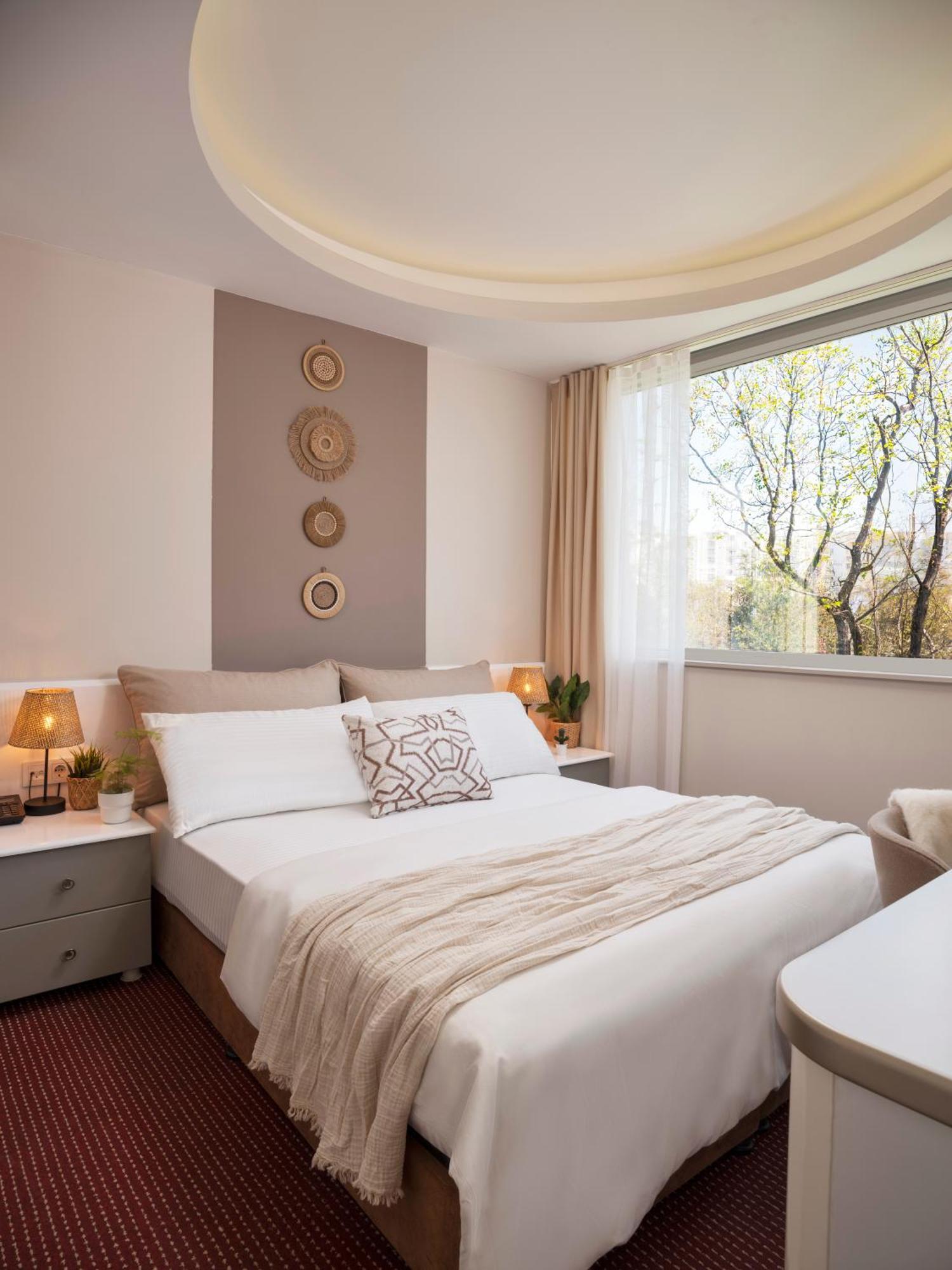 Doppelzimmer mit Gartenblick