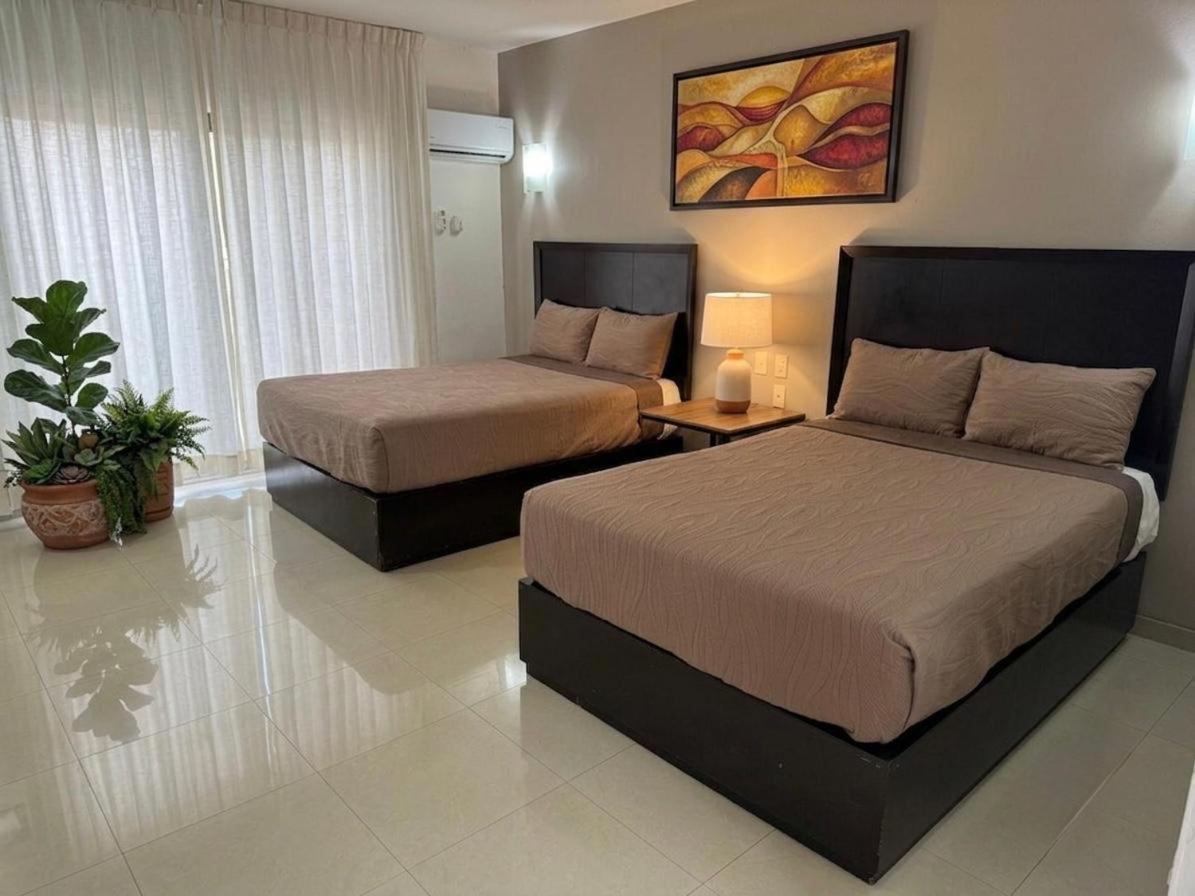 Standard Double Room Two Double Beds