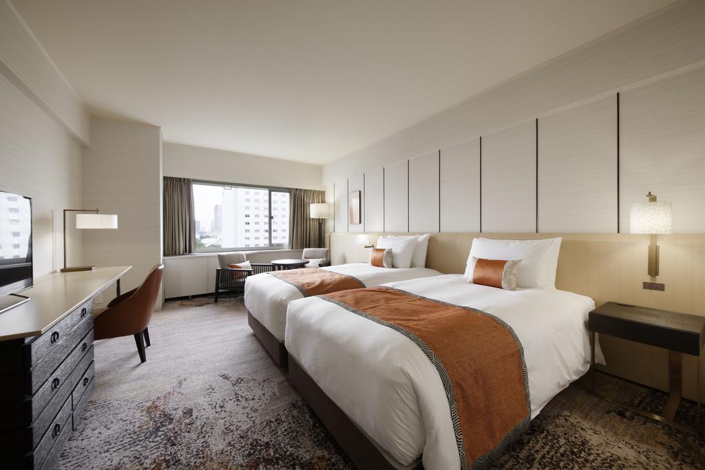 Deluxe Twin Room High Floor Non-Smoking Garden View　