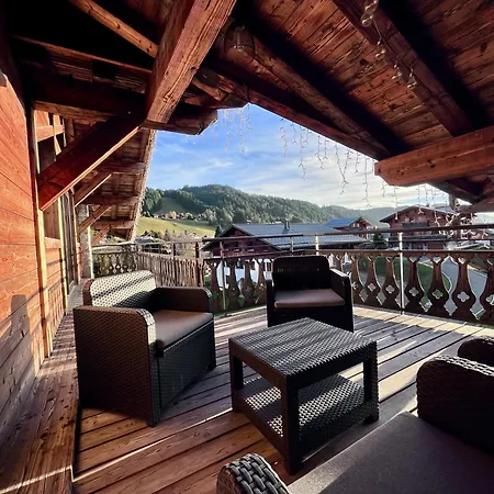 Chalet Téléporté Jacuzzi Hammam Cheminée 14 personnes max-2