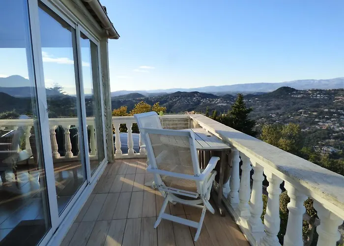 Chambre d'Hôtes avec kitchenette Vue Mer et montagnes L'Estérel Panoramique