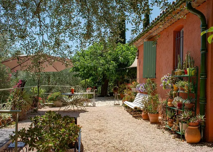 Le Clos Des Oliviers Chambre Independante Avec Climatisation