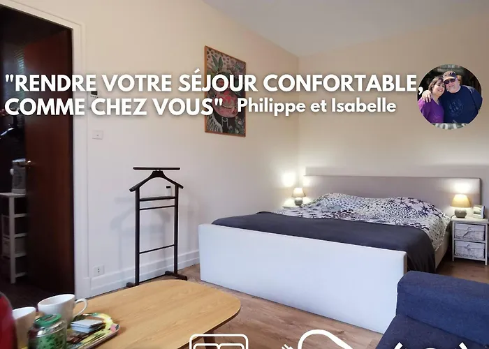 Belle chambre d'hôtes avec petit déjeuner chez Phil et Isa