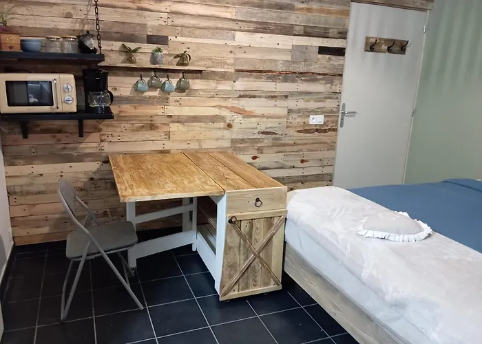 La guitoune - clim, parking et terrasses privées, entrées indépendantes, SPA