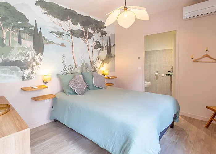 2 hébergements un studio avec jacuzzi privatif et une chambre avec entrée indépendante