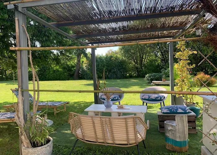 Domaine L'EYRE ET LE GUA - Suite privative Abella - Terrasse privée et Parc