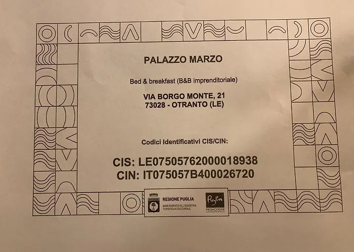 B&B Palazzo Marzo