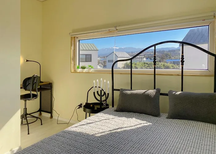 Aewol Sunset-View House Picture-Like 3Rooms With 3 Queen Beds 2Bathrooms Duplex Netflix