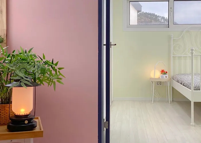 Aewol Sunset-View House Picture-Like 3Rooms With 3 Queen Beds 2Bathrooms Duplex Netflix