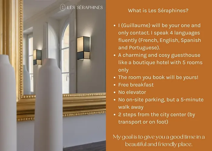 Les Seraphines - Chambres D'Hotes - Guests House