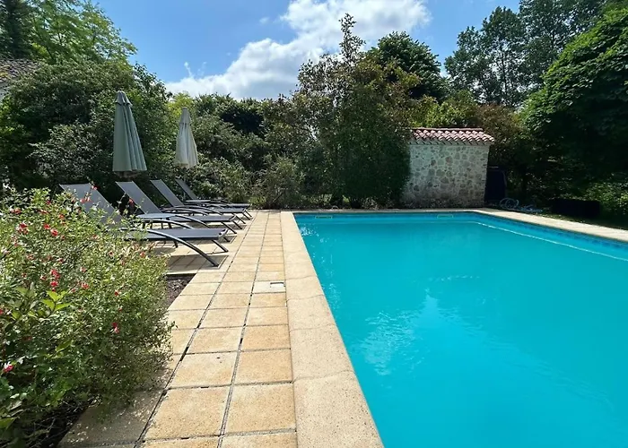 Chambre d'Hôtes - Domaine de Gargoris, Terrasse Privée&Piscine