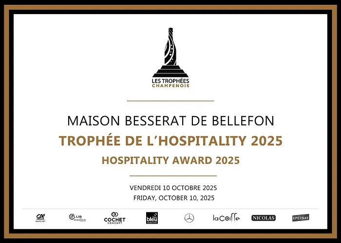Les Suites BB, Champagne Besserat de Bellefon