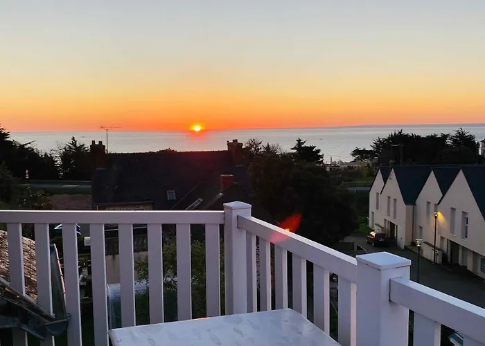 Villa la Korrigane vue mer cuisine privée