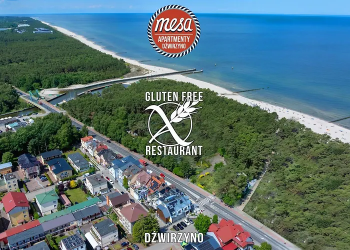 Apartamenty Mesa Grill Restaurant Cafe Dźwirzyno