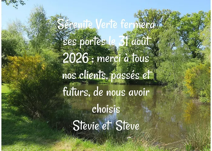 Sérénité Verte à La Tuilerie Accommodation