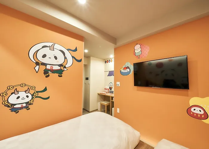 Rakuten Stay Tokyo Asakusa Okaimono Panda Twin Room B