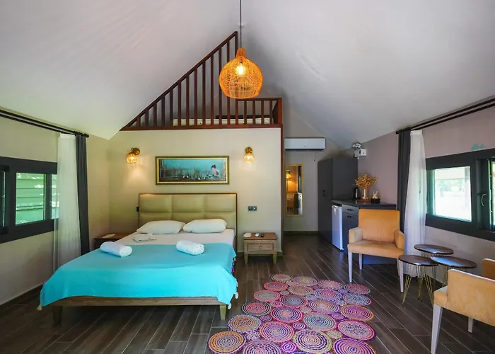 Dalyan Riverside Private Gaia Koru Bungalows With Swimming Pool Adults Only