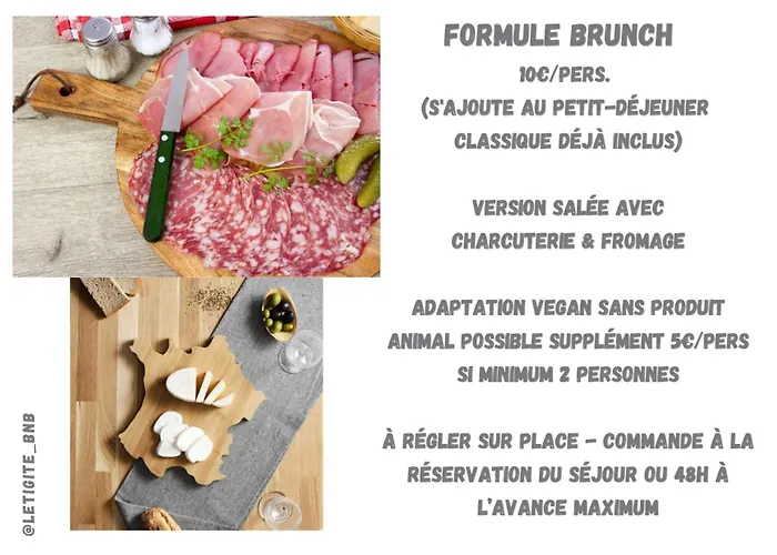 Le Tigîte B&B entrée privée-petit déj-linge inclus