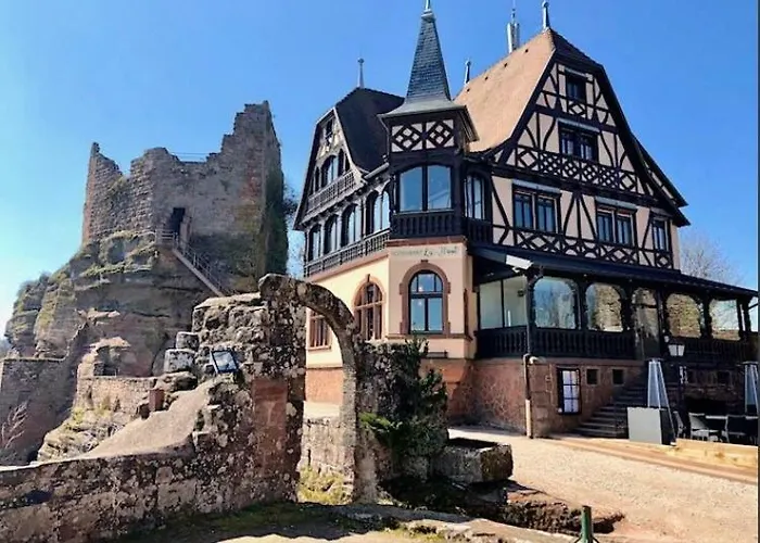 La haut