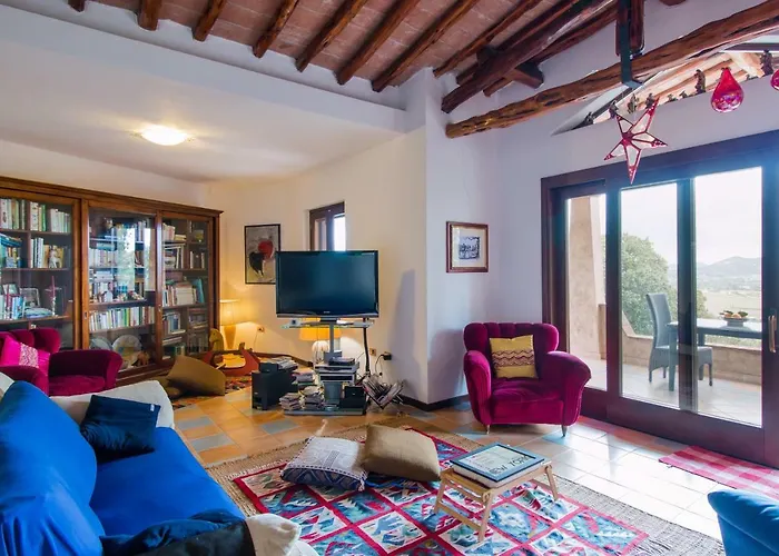 Camera vista mare, ingresso indipendente in Villa VìVì